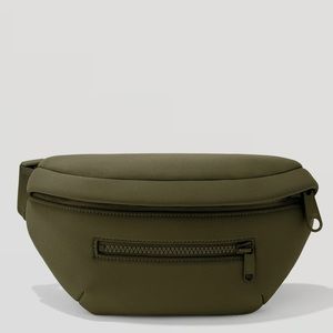 Dagne Dover Ace Neoprene Fanny Pack in color Dark Moss